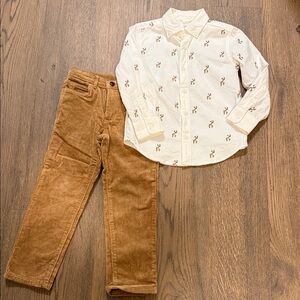 Gymboree holiday outfit - size 6